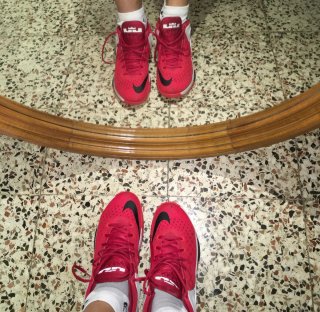 Zapatillas Nike LeBron Zoom Witness Rojas