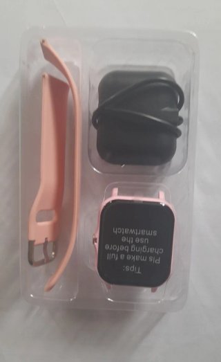 Smartwatch nero per ragazza/donna