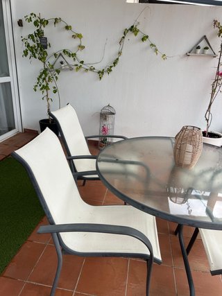 Mesa y 4 Sillas Terraza