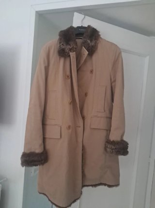 Cappotto UGOSI Beige con pelliccia