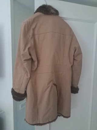 Cappotto UGOSI Beige con pelliccia