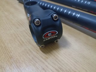Nuevo carbono ud mate eston manillar tija potencia