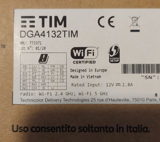 Modem Router TIM HUB DGA4132