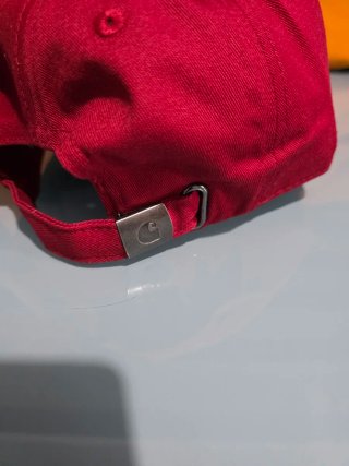 Gorra Carhartt Rojo burdeo ajustable nueva