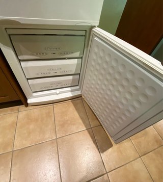 Nevera y congelador blanco Superser