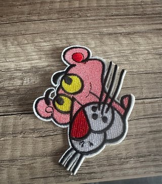 Parche Ropa Pantera Rosa.Para planchar o coser.
