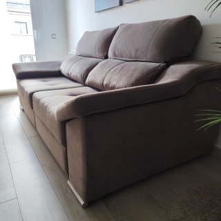 Sofá modular extensible 2 plazas