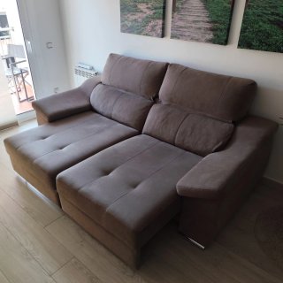 Sofá modular extensible 2 plazas