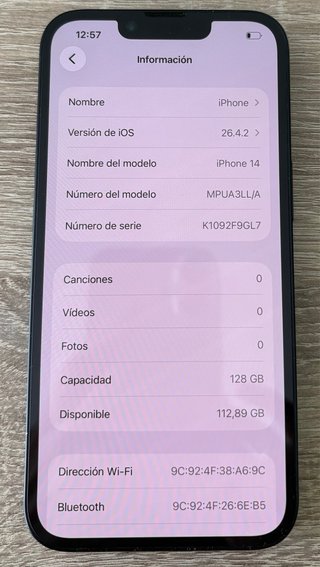 iPhone 14 128GB Negro