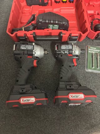 Pack 2 Parkside 20V Impact Wrench