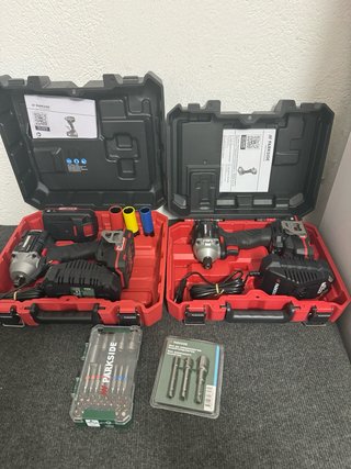 Pack 2 Parkside 20V Impact Wrench