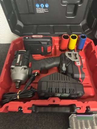 Pack 2 Parkside 20V Impact Wrench
