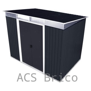 Caseta Metálica Top Shed Pent Roof Antracita 173x263x201 cm - Duramax