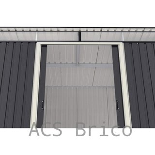 Caseta Metálica Top Shed Pent Roof Antracita 173x263x201 cm - Duramax