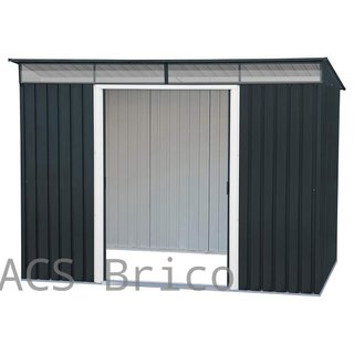 Caseta Metálica Top Shed Pent Roof Antracita 173x263x201 cm - Duramax