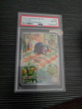 Carta Pokémon Lechonk PSA 8