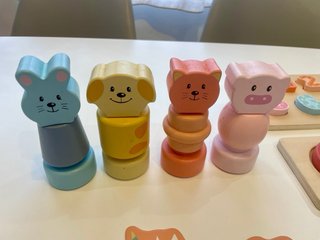 Lote Juguetes Madera Oh My Baby 2-3 Años