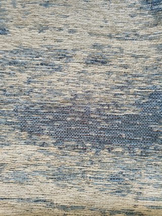 Alfombra moderna tonos azules y beige