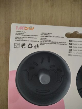 Molde Silicona Donut 6 Cavidades