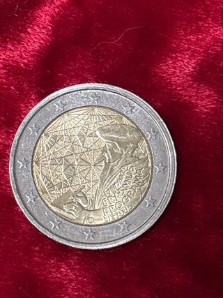 Moneda 2€ Lituania Erasmus 1987-2022