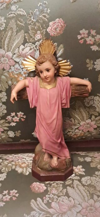Niño Jesús Pasionario taller Arte Cristiano Olot
