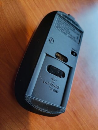 Ratón inalámbrico recargable