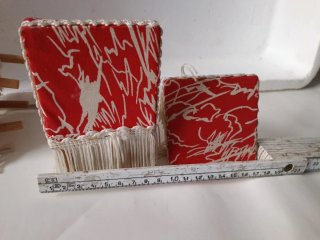 Set Arredamento Casa Bambole Rosso.
