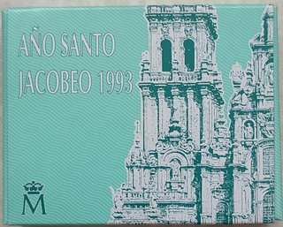 Colección Monedas Plata Año Santo Jacobeo 1993