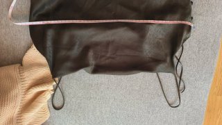 Vestido Zara verde oliva con botones Nuevo