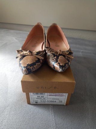 Zapatos Unisa Mujer Marrones/Multicolor