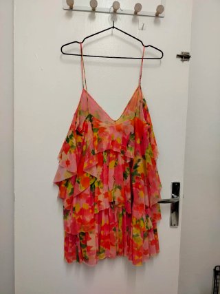 Vestido Zara floral L