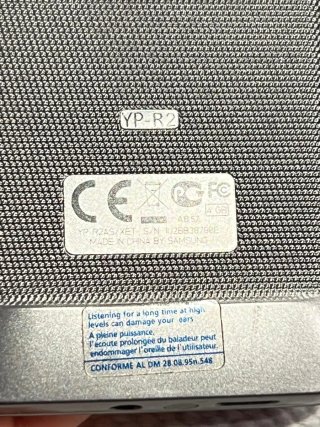 Lettore MP4 Samsung R2 Touch Screen
