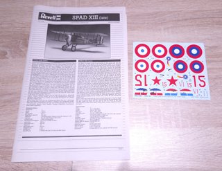 Maqueta SPAD XIII 1/48 Revell PM27408