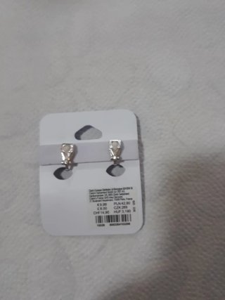 Pendientes Claire's Clips Circonita Cúbica