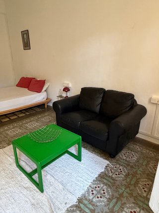 Mesa auxiliar verde Mesa de cafe Vintage