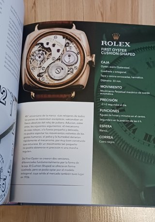 Rolex. Libro en español 264 paginas tapa dura