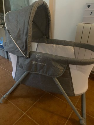 Kinderkraft Cuna Bebé LOVI Gris