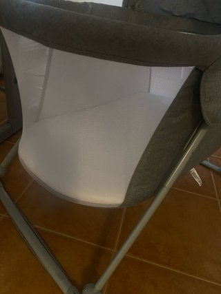 Kinderkraft Cuna Bebé LOVI Gris