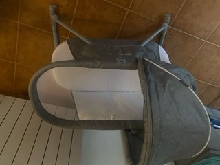 Kinderkraft Cuna Bebé LOVI Gris