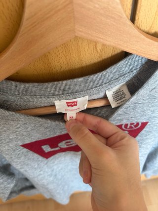 Sweatshirt Cinzenta Levis