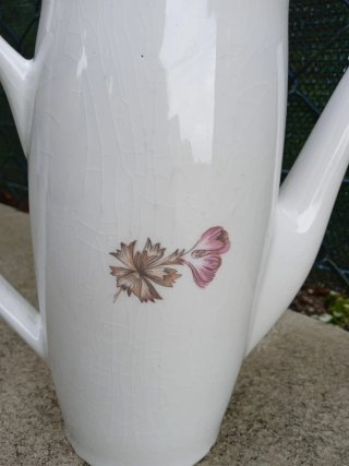 Cafetera/Tetera Vintage Flores Rosas