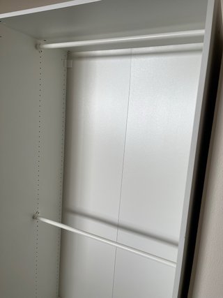 Armario Ikea Blanco con Colgadores