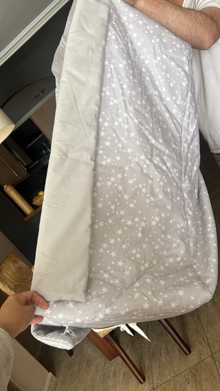 Funda para moisés de bebé con estrellas
