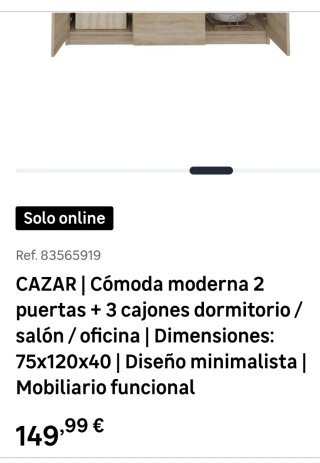 Aparador buffet madera