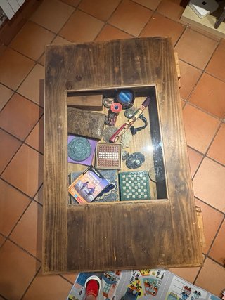 Mesa mexicana madera 10 cajones