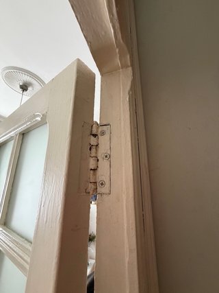 Puertas dobles madera maciza antiguas