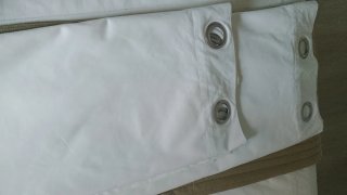 Cortinas blancas Ikea unidad 145cmx245cm
