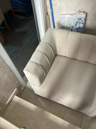 Sofá beige 2,25x0,75