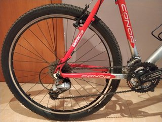 Bicicleta de montaña conor wrc3 talla M revisada
