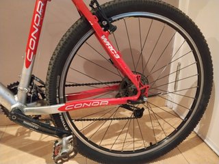 Bicicleta de montaña conor wrc3 talla M revisada